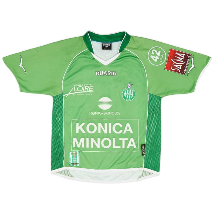 2004-05 Saint Etienne Home Shirt Marin #10 - 6/10 - (S)