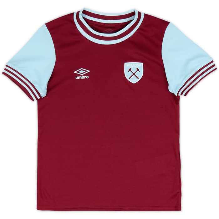 2024-25 West Ham Home Full Kit (6-7 Years)