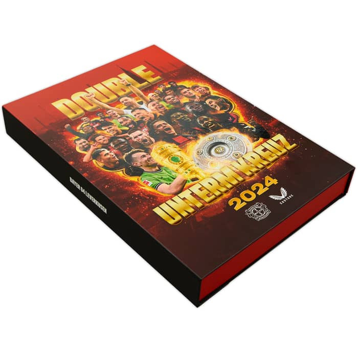 2023-24 Bayer Leverkusen Home 'Double Cup Winners' Shirt - In Box - (KIDS)