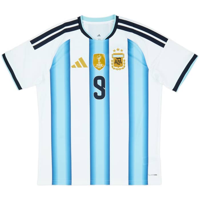 2026-27 Argentina Home Shirt J.Alvarez #9