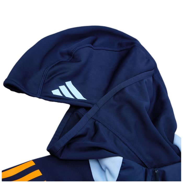 2024-25 Real Madrid adidas 1/4 Zip Training Winter Top