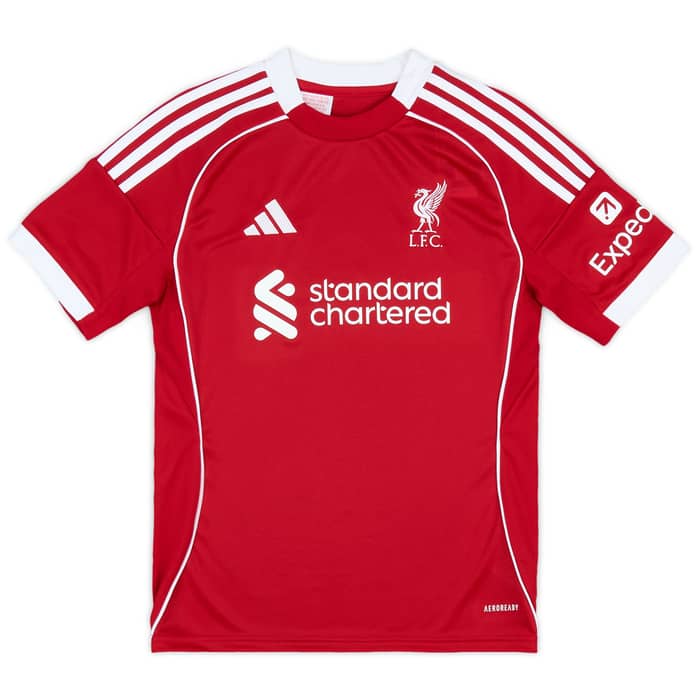 2025-26 Liverpool Home Shirt Szoboszlai #8 (KIDS)