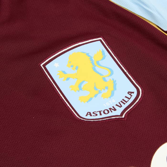 2025-26 Aston Villa Home L/S Shirt Rogers #27