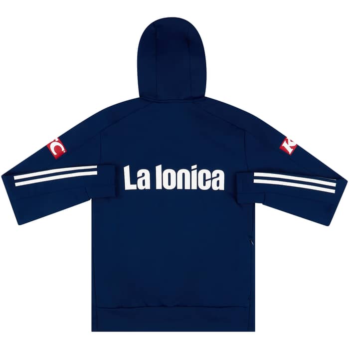 2019-20 Melbourne Victory adidas Hooded 1/2 Zip Training Top (S)