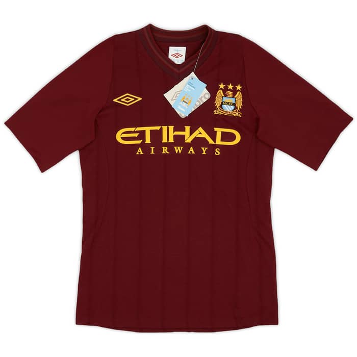 2012-13 Manchester City Away Shirt Kompany #4 (S)