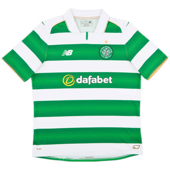 2016-17 Celtic Home Shirt - 8/10 - (L)