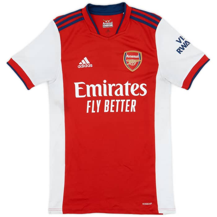 2021-22 Arsenal Home Shirt Saka #7 - 6/10 - (S)