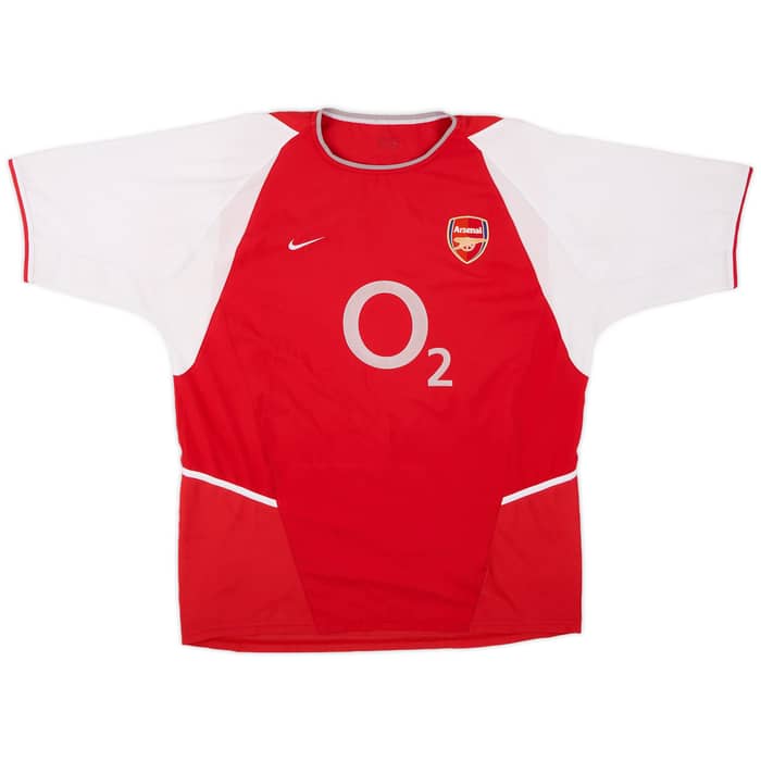 2002-04 Arsenal Home Shirt Bergkamp #10 - 6/10 - (XXL)