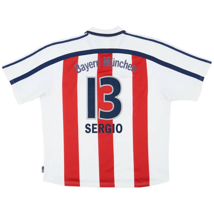 2000-01 Bayern Munich Away Shirt Sergio #13 - 7/10 - (XXL)