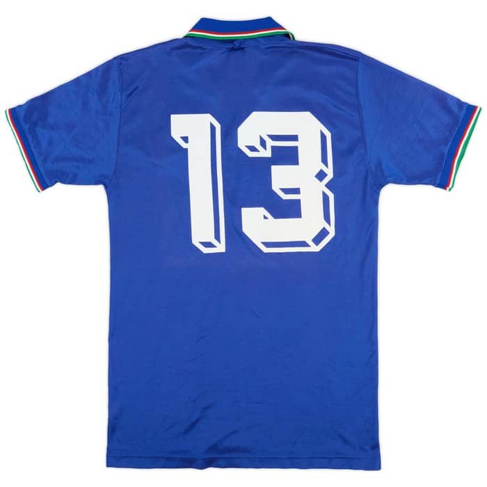 1986-91 Italy Home Shirt #13 - 8/10 - (XL)