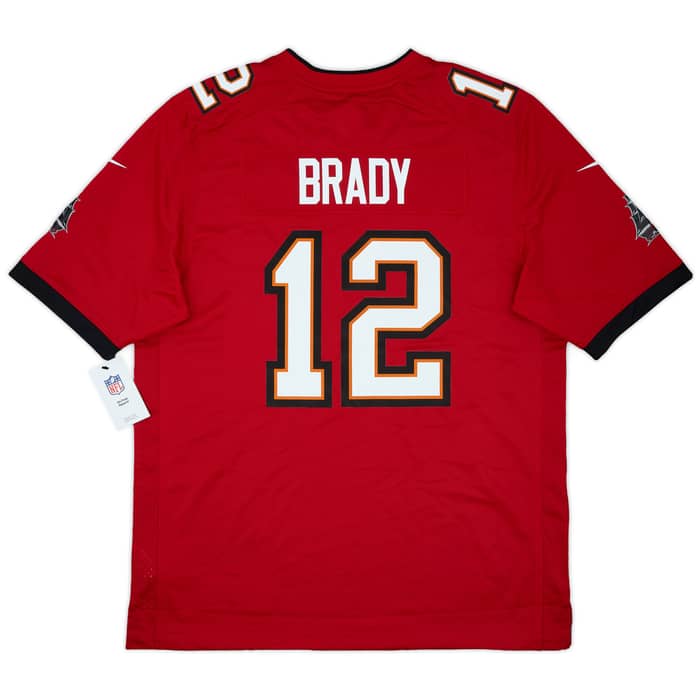 2020-22 Tampa Bay Buccaneers Brady #12 Nike Game Home Jersey (L)
