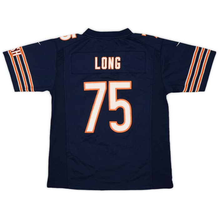2013-16 Chicago Bears Long #75 Nike Game Home Jersey - 6/10 - (L.Boys)