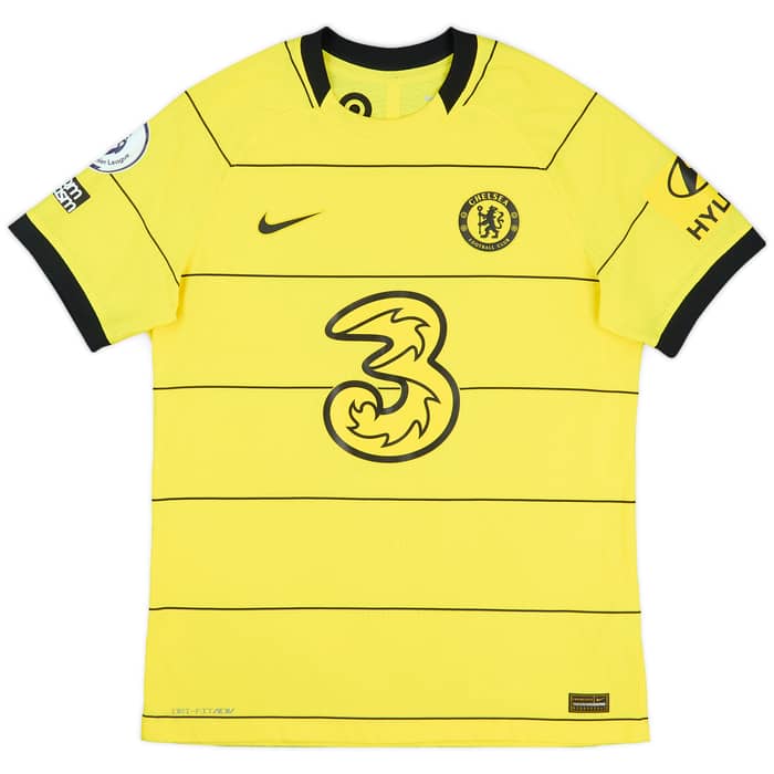 2021-22 Chelsea Authentic Away Shirt T.Silva #6 - 8/10 - (M)