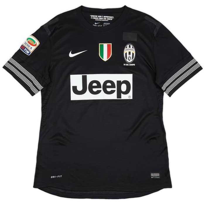 2012-13 Juventus Match Issue Away Shirt Vidal #23
