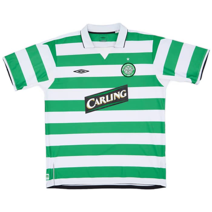 2004-05 Celtic Home Shirt Juninho #7 - 6/10 - (XL)