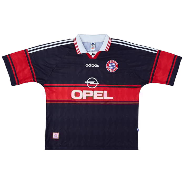 1997-99 Bayern Munich Home Shirt Helmer #5 - 7/10 - (XXL)