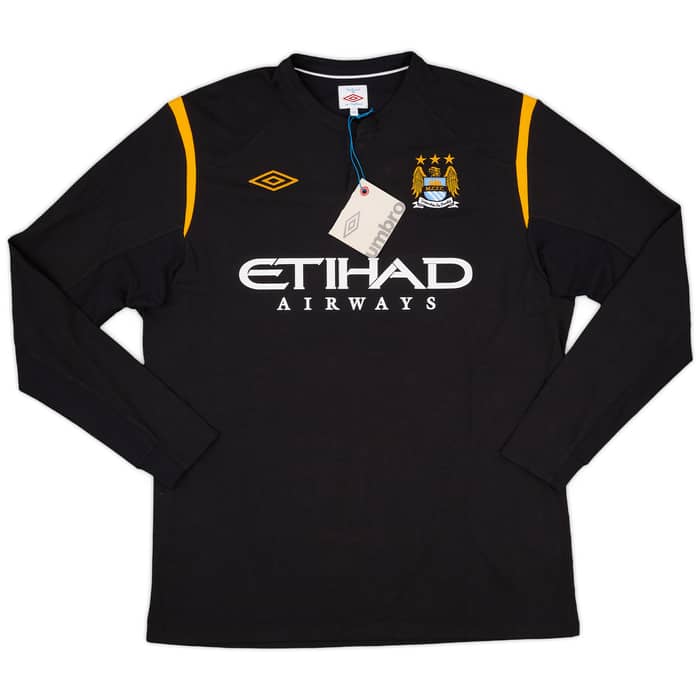 2009-10 Manchester City Away L/S Shirt Wright-Phillips #8 (L)