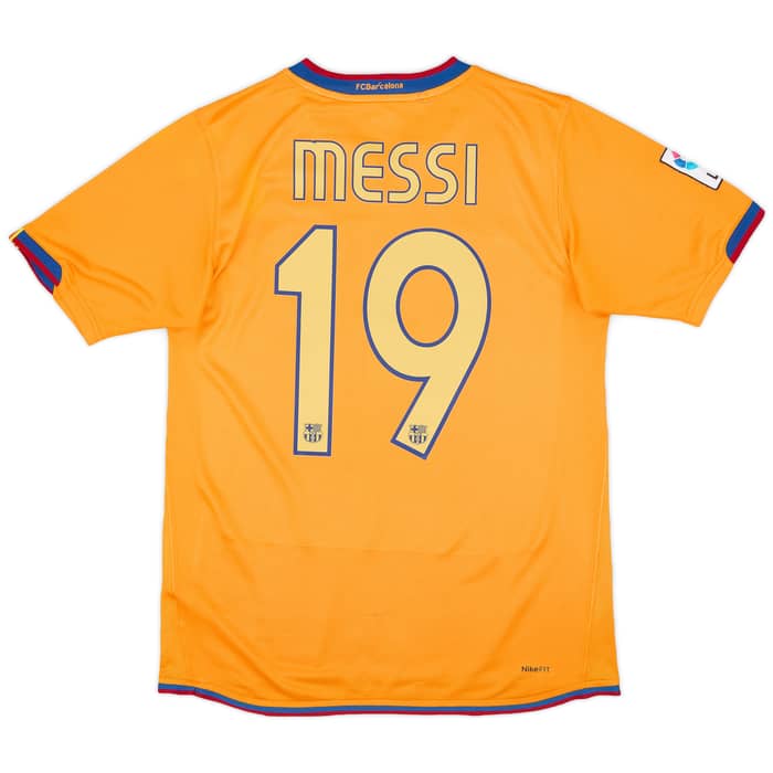 2006-08 Barcelona Away Shirt Messi #19 - 6/10 - (S)