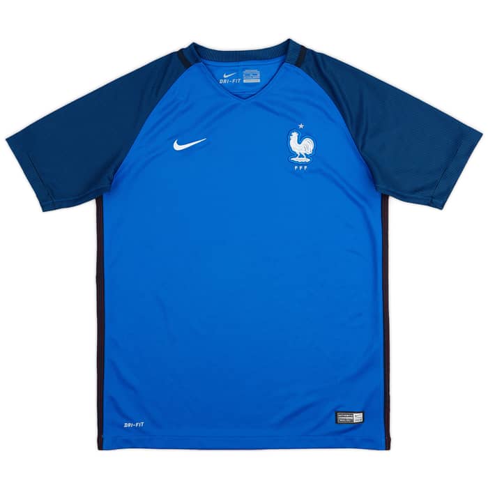 2016-17 France Home Shirt - 10/10 - (XL.Boys)