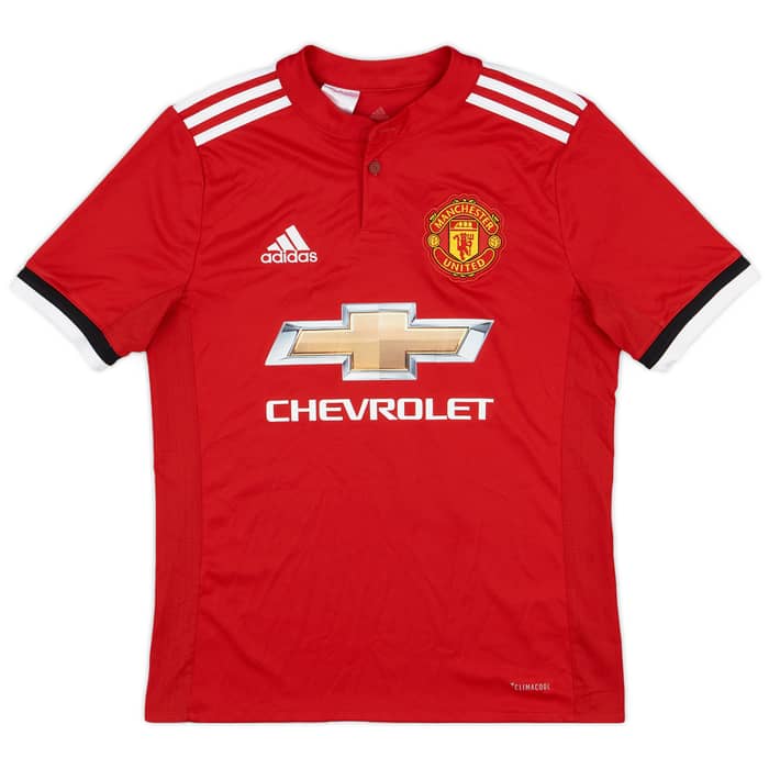2017-18 Manchester United Home Shirt Alexis #7 - 6/10 - (L.Boys)