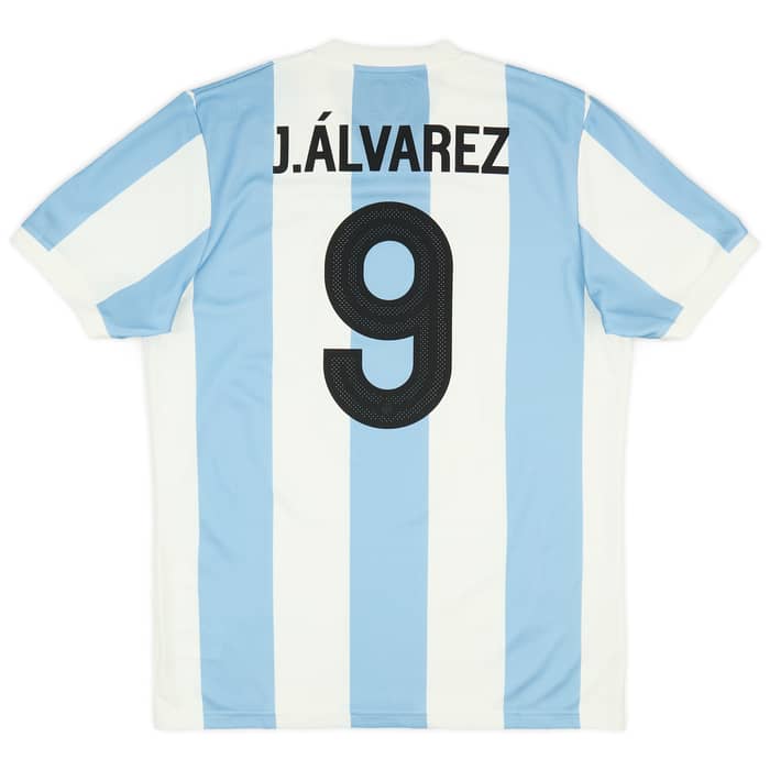 2024-25 Argentina Anniversary Shirt J.Alvarez #9