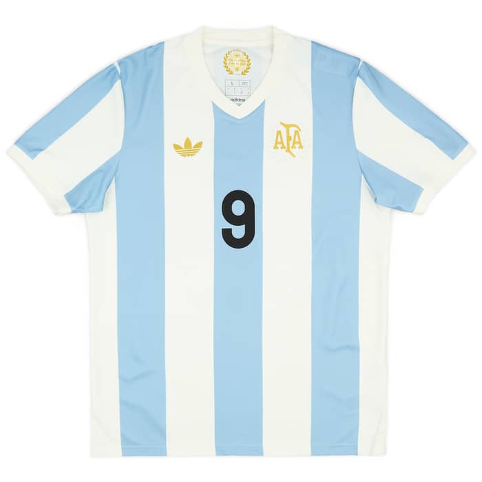 2024-25 Argentina Anniversary Shirt J.Alvarez #9