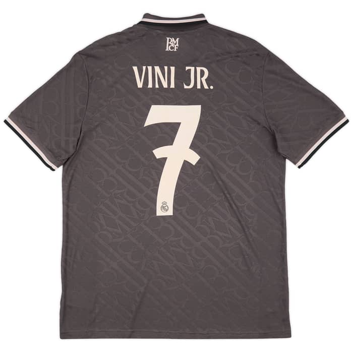 2024-25 Real Madrid Authentic Third Shirt Vini Jr #7
