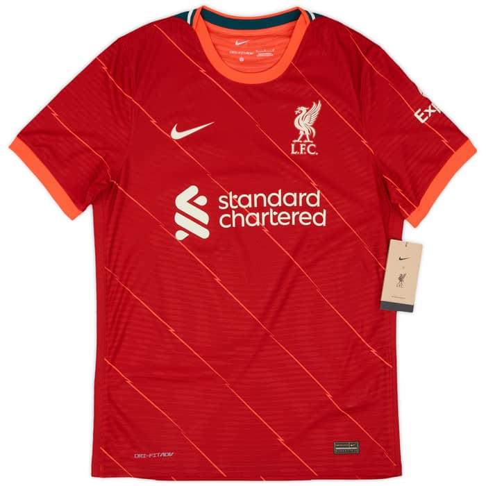 2021-22 Liverpool Authentic Home Shirt (S)