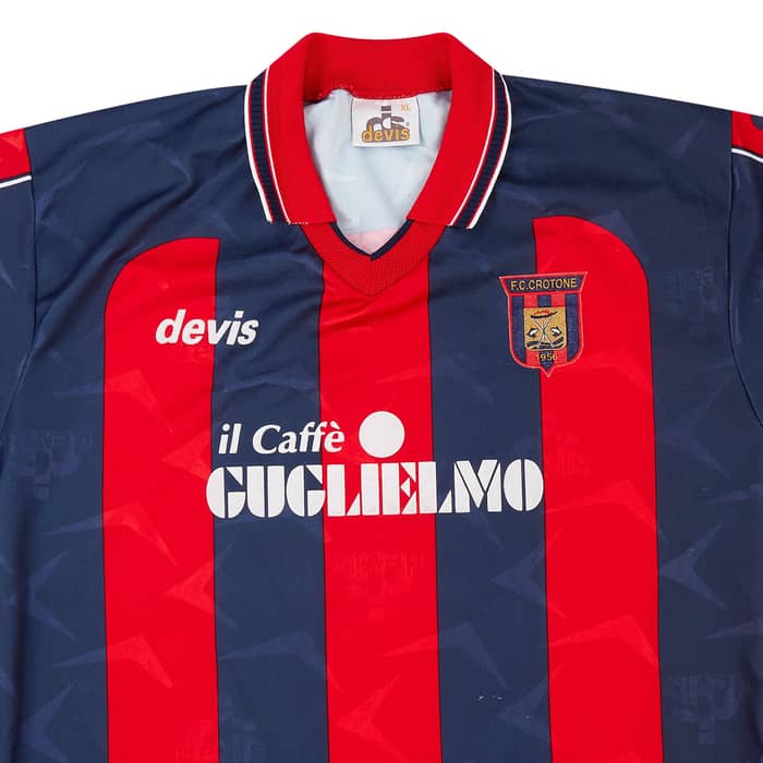 2000-01 Crotone Youth Match Issue Home Shirt #30