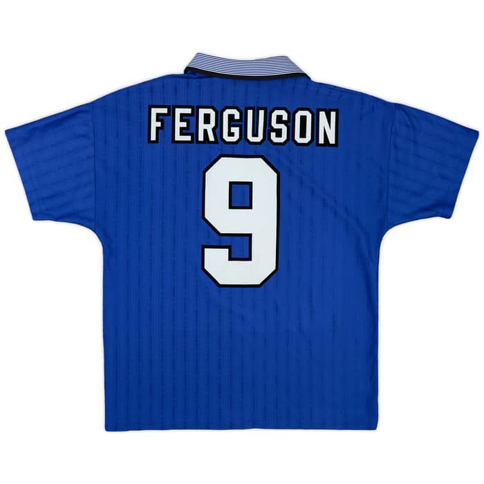 1995-97 Everton Home Shirt Ferguson #9 - 6/10 - (L)