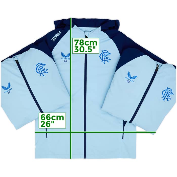 2024-25 Rangers Castore Player Issue Track Jackets # - 5/10 