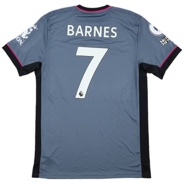 2021-22 Leicester Match Issue Third Shirt Barnes #7