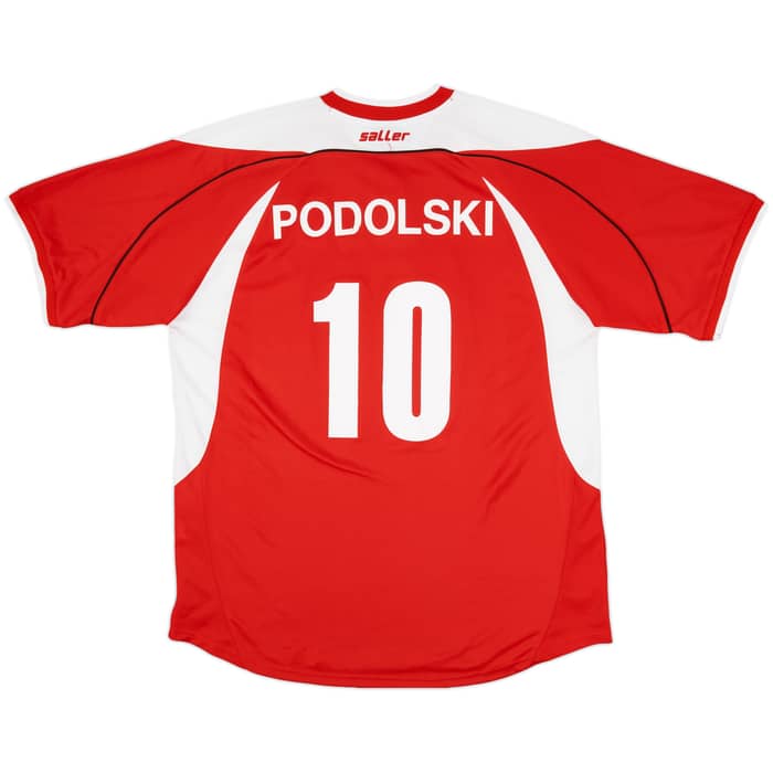 2004-05 FC Koln Home Shirt Podolski #10 - 7/10 - (XXL)