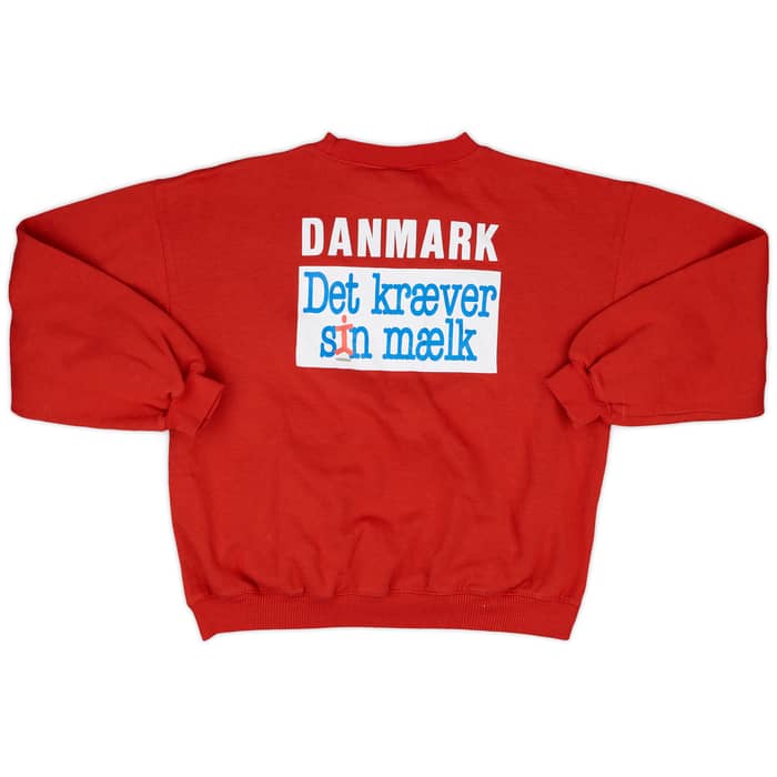 1996-98 Denmark Hummel Sweat Top - 8/10 - (M)