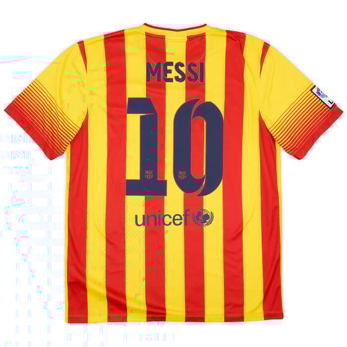 2013-15 Barcelona Away Shirt Messi #10 - 9/10 - (L)