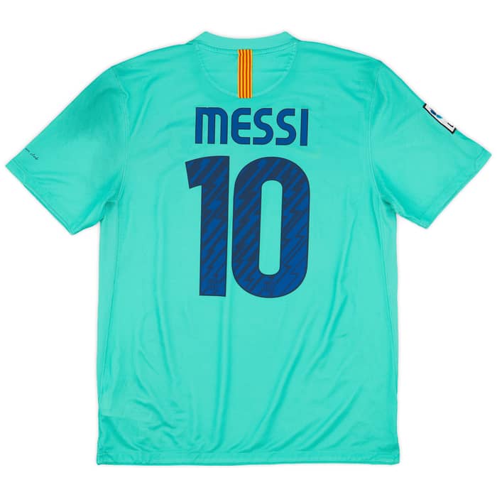 2010-11 Barcelona Away Shirt Messi #10 - 9/10 - (L)