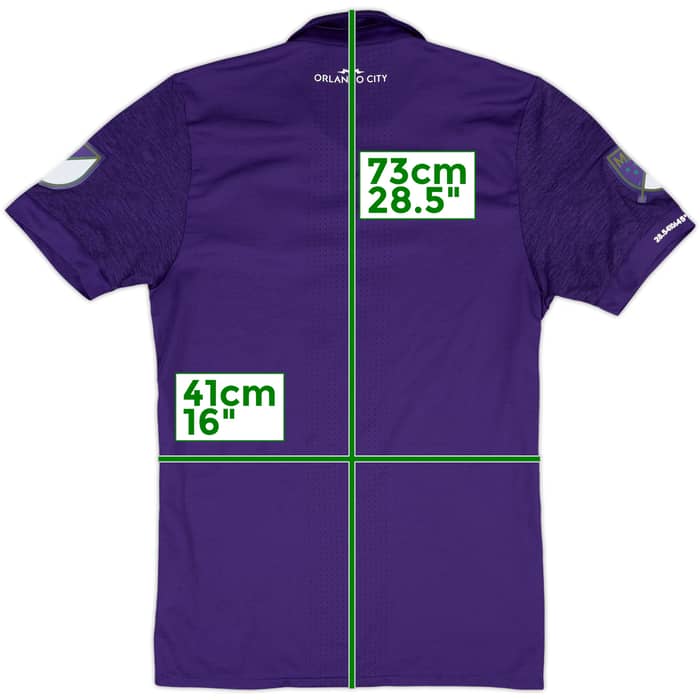 2017-18 Orlando City Authentic Home Shirt - 7/10 - (S)