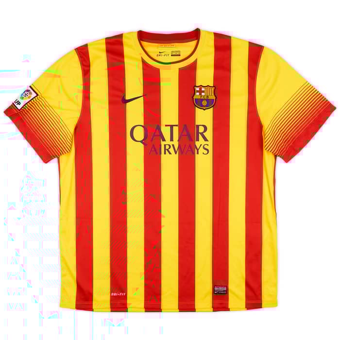 2013-15 Barcelona Away Shirt Messi #10 - 9/10 - (XXL)