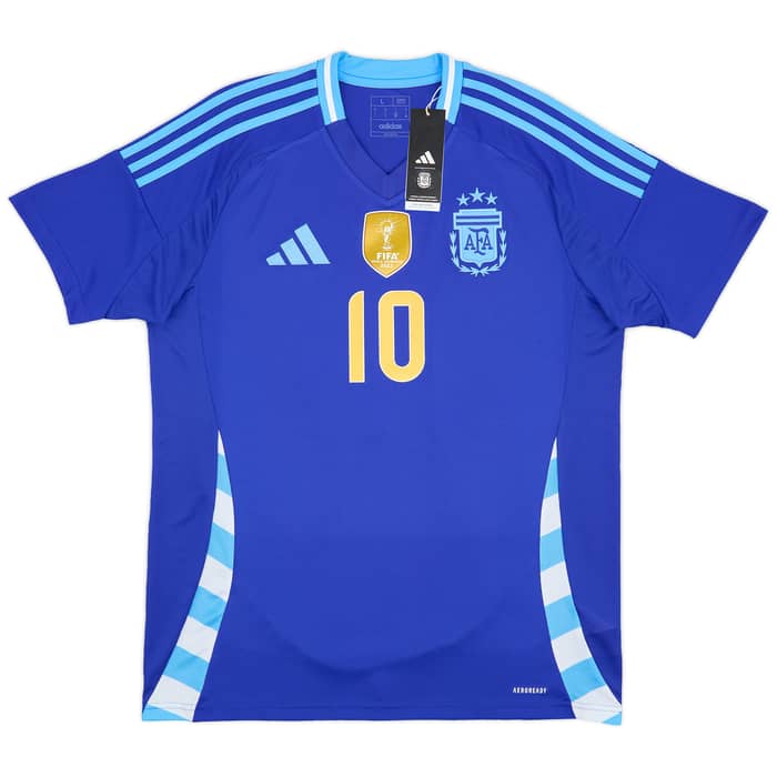 2024-25 Argentina Away Shirt Messi #10