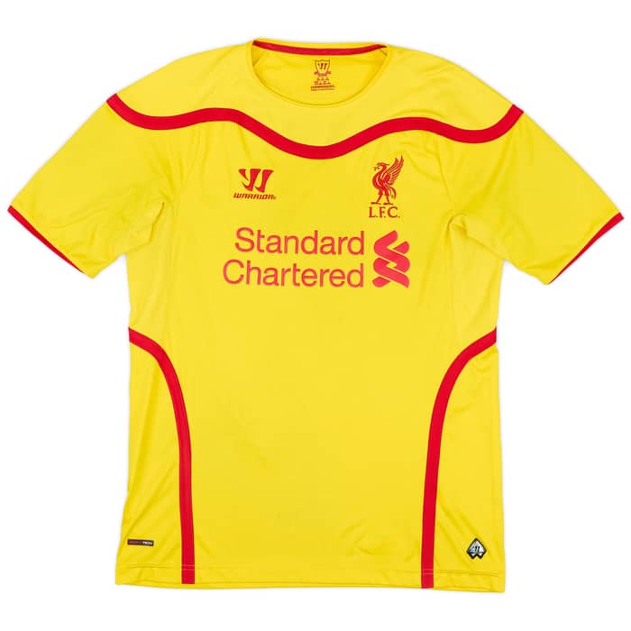 2014-15 Liverpool Away Shirt Gerrard #8 - 5/10 - (M)
