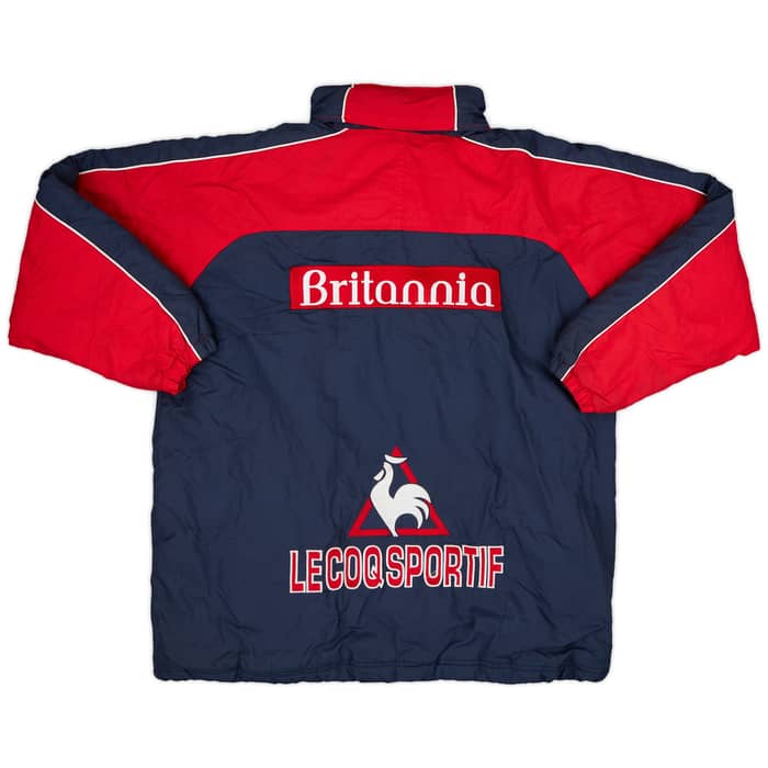 2002-03 Stoke Le Coq Sportif Padded Bench Coat - 9/10 - (S)