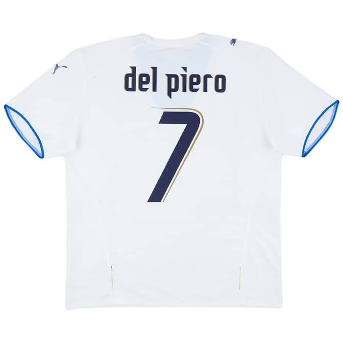 2006 Italy Away Shirt Del Piero #7 - 6/10 - (XL)