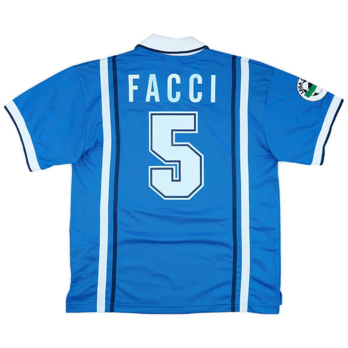 1997-98 Napoli Match Issue Home Shirt Facci #5