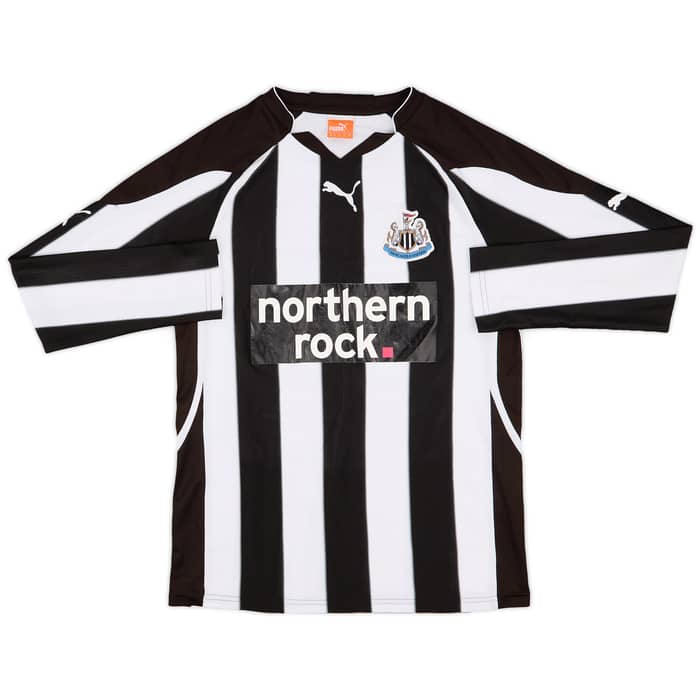 2010-11 Newcastle Home L/S Shirt Ben Arfa #37 - 6/10 - (S)