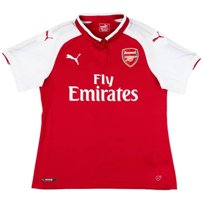 2017-18 Arsenal Home Shirt Ramsey #8 - 10/10 - (Women's XL)