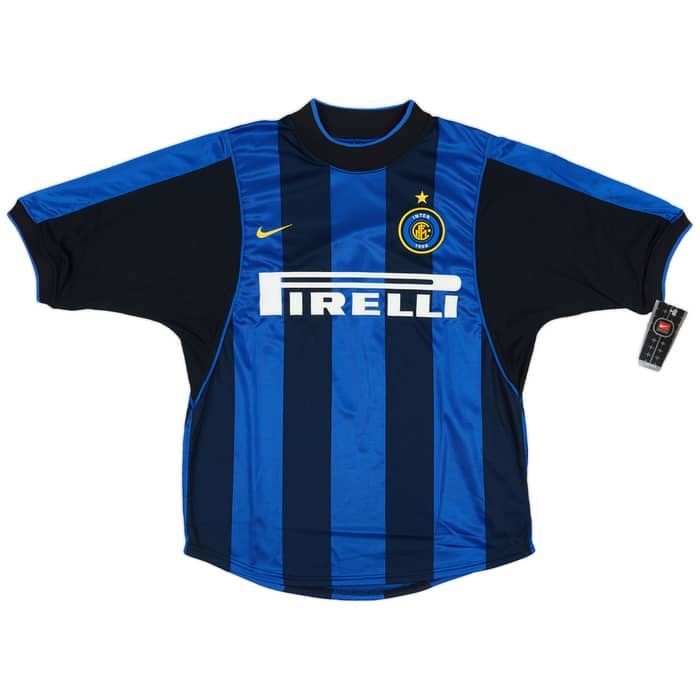 2000-01 Inter Milan Home Shirt Ronaldo #9 (S)