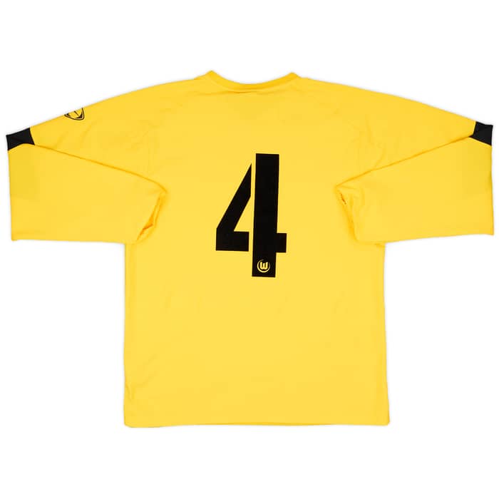 2004-05 Wolfsburg Match Issue Third L/S Shirt #4