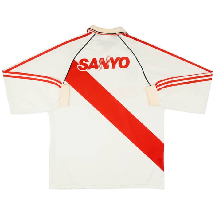 1992-94 River Plate Home L/S Shirt - 6/10 - (L)