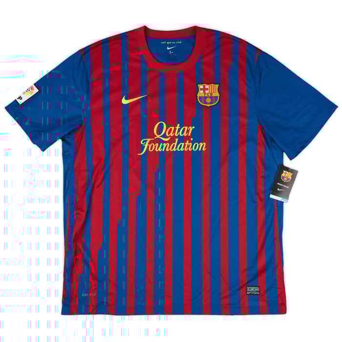 2011-12 Barcelona Home Shirt Messi #10 (XXL)