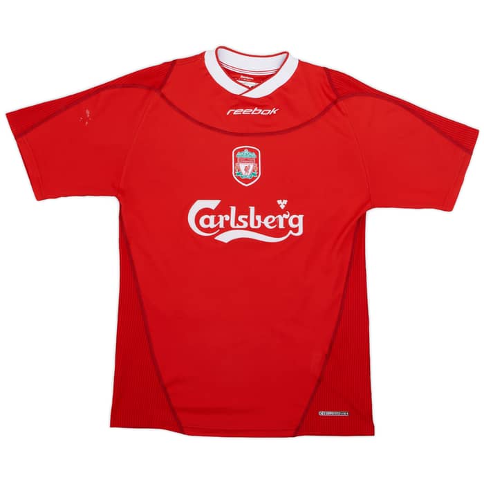 2002-04 Liverpool Home Shirt Gerrard #17 - 5/10 - (S)